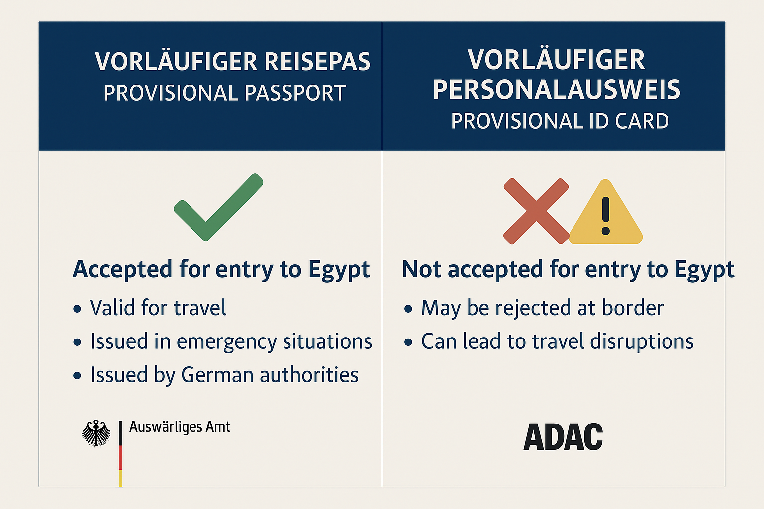 Vorläufiger Reisepass