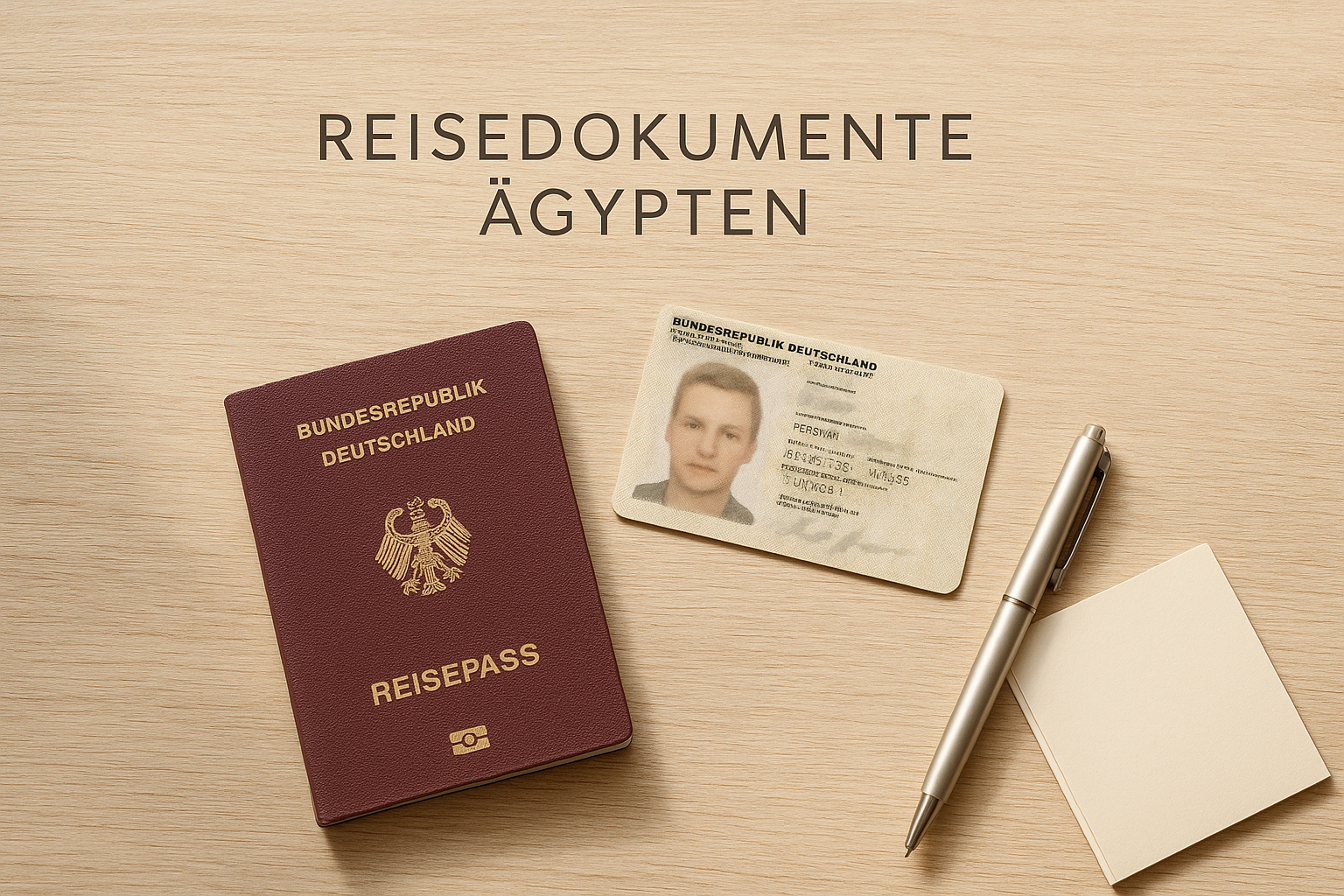 Reisedokumente für Ägypten Ihr vollständiger Leitfaden für Pass und Personalausweis