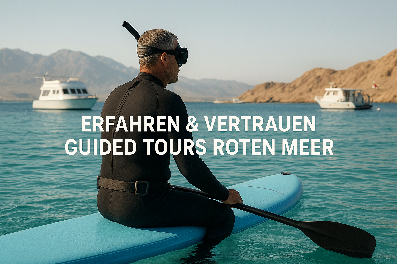 Stand-Up-Paddling und Kajak: Die ruhigen Seiten des Roten Meeres entdecken