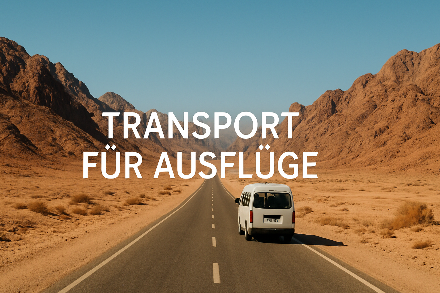 Transport für Ausflüge Sicher nach Dahab Ras Mohammed und in die Wüste