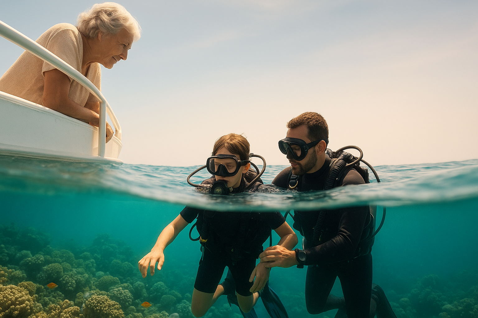 Unterwasser-Erlebnisse für die ganze Familie auch ohne Tauchschein
