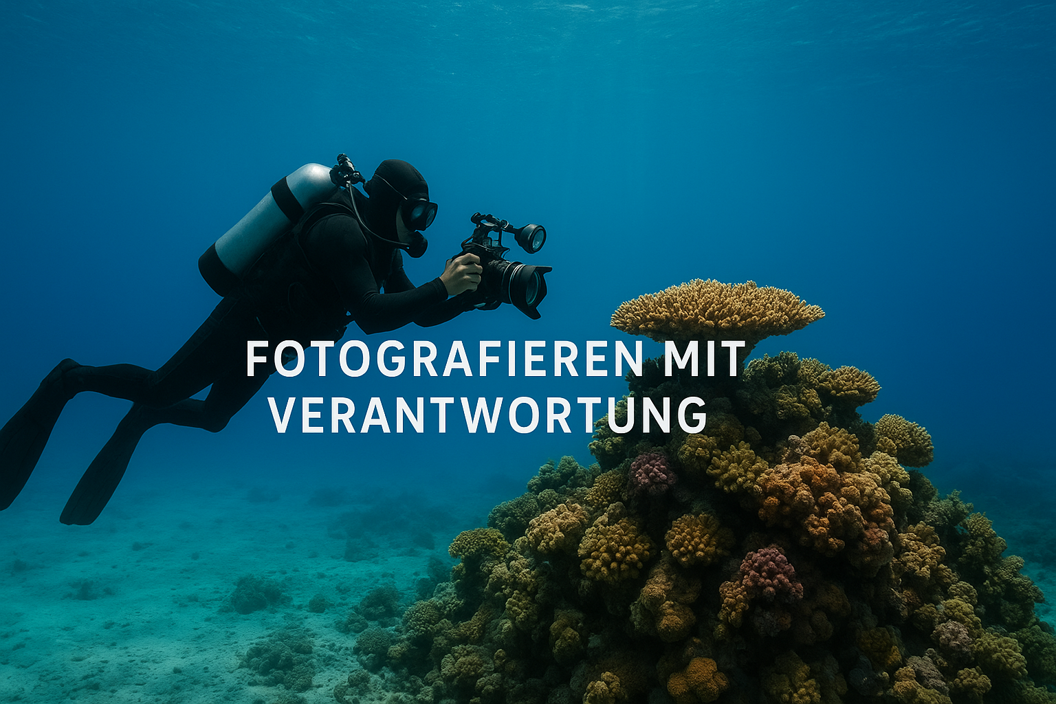 Verantwortungsvolle Fotografie: Sicherheit und Riffschutz