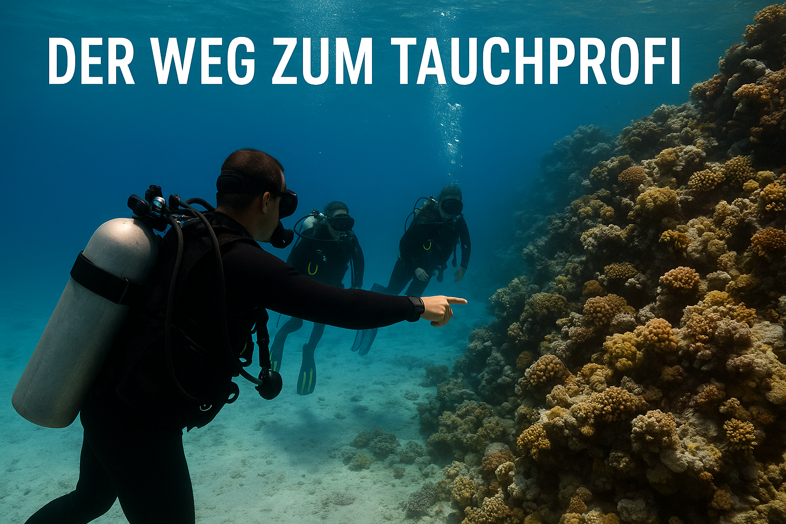 Blue Hole, Vorbereitung am Hafen